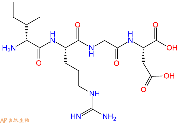 专肽生物产品四肽DIle-Arg-Gly-Asp
