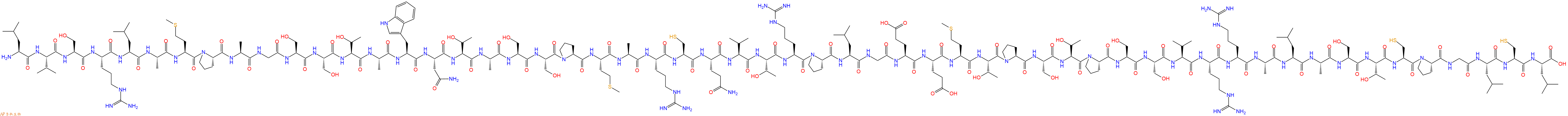 专肽生物产品Leu-Val-Ser-Arg-Leu-Ala-Met-Pro-Ala-Gly-Ser-Ser-Th