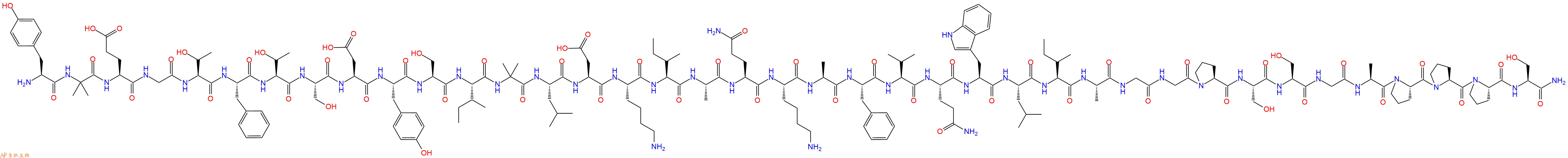 专肽生物产品Tirzepatide 主链