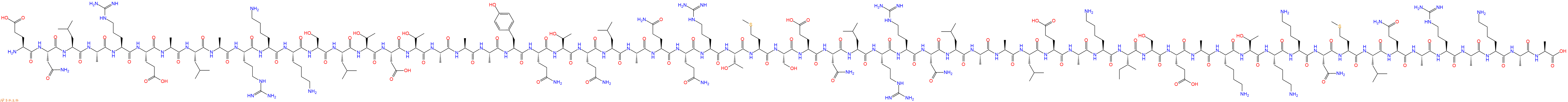 专肽生物产品Glu-Asn-Leu-Ala-Arg-Glu-Ala-Leu-Ala-Arg-Lys-Lys-Se