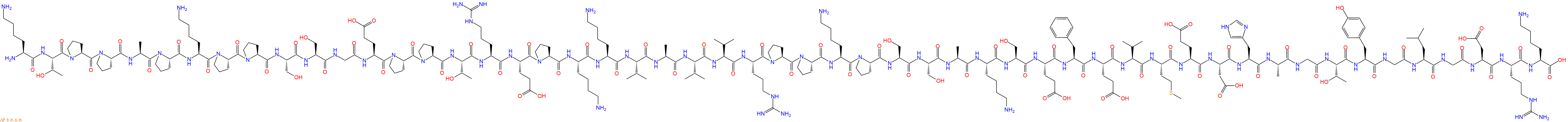 专肽生物产品Lys-Thr-Pro-Pro-Ala-Pro-Lys-Pro-Pro-Ser-Ser-Gly-Gl