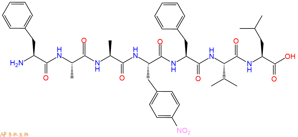 专肽生物产品苯丙氨酰-丙氨酰-苯丙氨酰(4-硝基)-苯丙氨酸酰-缬氨酰-亮氨酸(4-吡啶甲基)酯115389-04-3