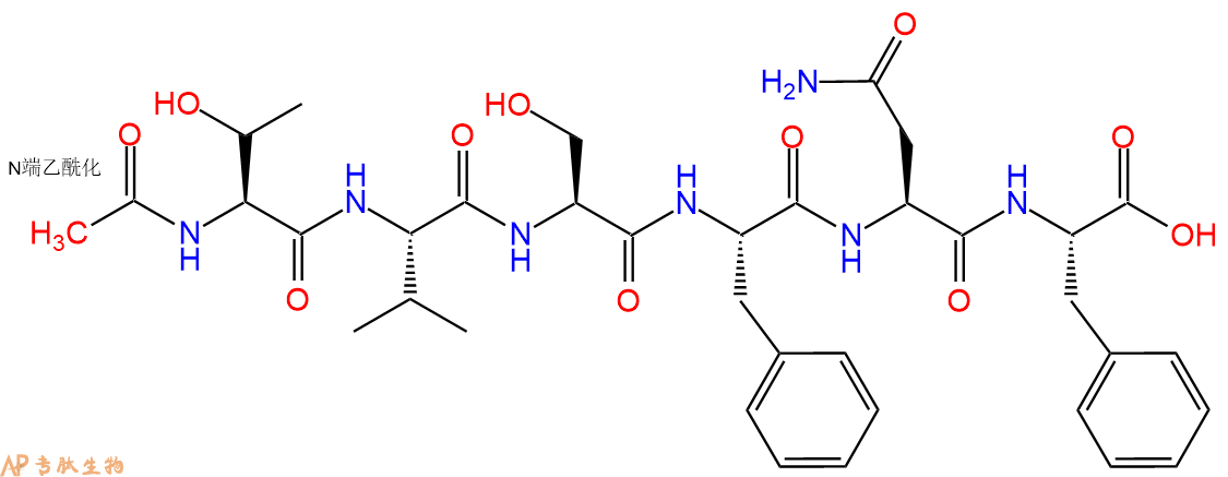 专肽生物产品Ac-Thr-Val-Ser-Phe-Asn-Phe-OH trifluoroacetate salt150626-30-5