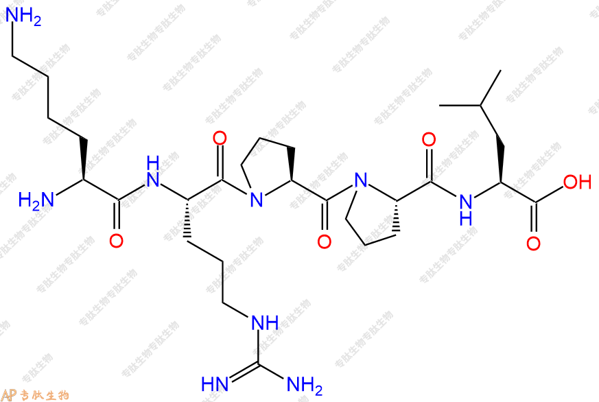 专肽生物产品五肽Lys-Arg-Pro-Pro-Leu