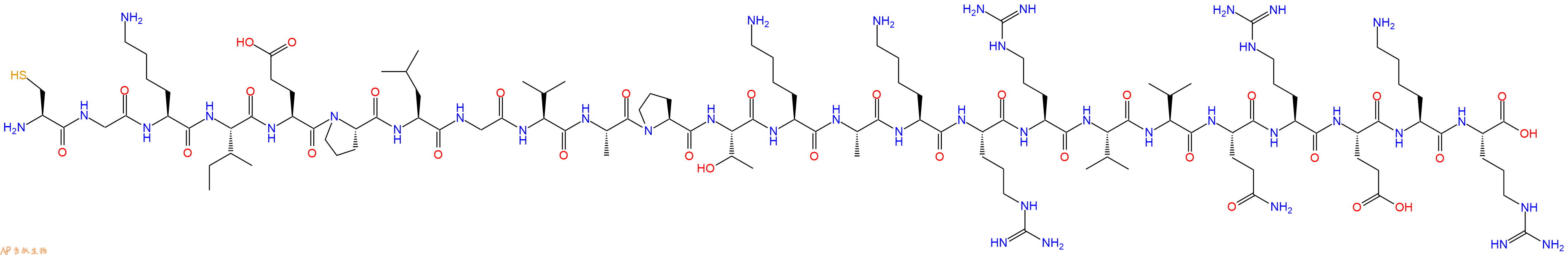 专肽生物产品HIV肽 HIV (gp120) Antigenic Peptide198636-94-1