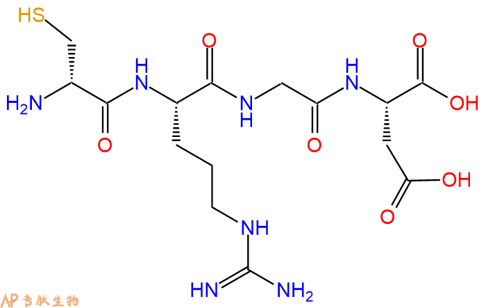 专肽生物产品四肽DCys-Arg-Gly-Asp