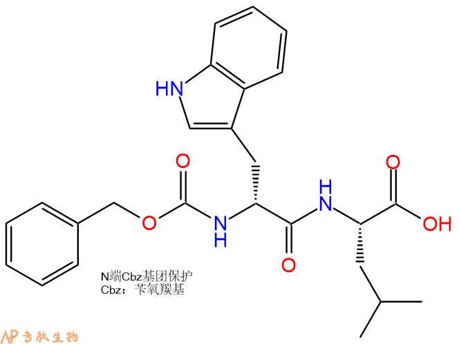 专肽生物产品二肽Cbz-DTrp-Leu253595-70-9