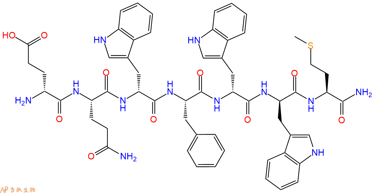 专肽生物产品七肽eQqFwwM-NH2289632-61-7