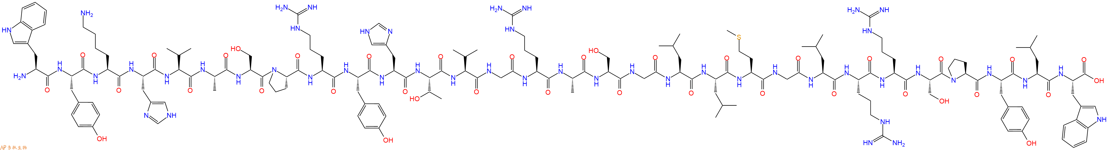 专肽生物产品神经肽W-30（大鼠）、Neuro peptide W-30 (rat)383415-90-5