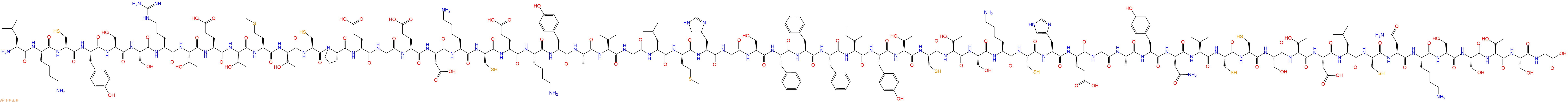 专肽生物产品Leu-Lys-Cys-Tyr-Ser-Ser-Arg-Thr-Glu-Thr-Met-Thr-Cy