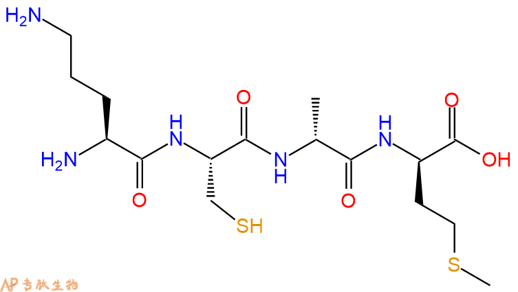专肽生物产品四肽Orn-Cys-DAla-DMet