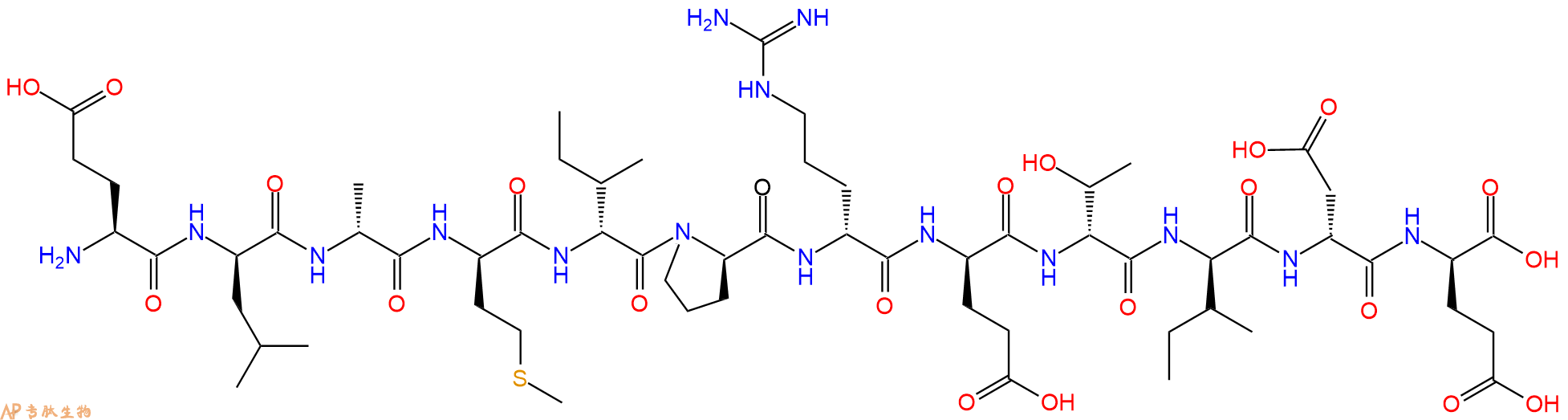 专肽生物产品十二肽E-DLeu-DAla-DMet-DIle-DPro-DArg-DGlu-DThr-DIle-