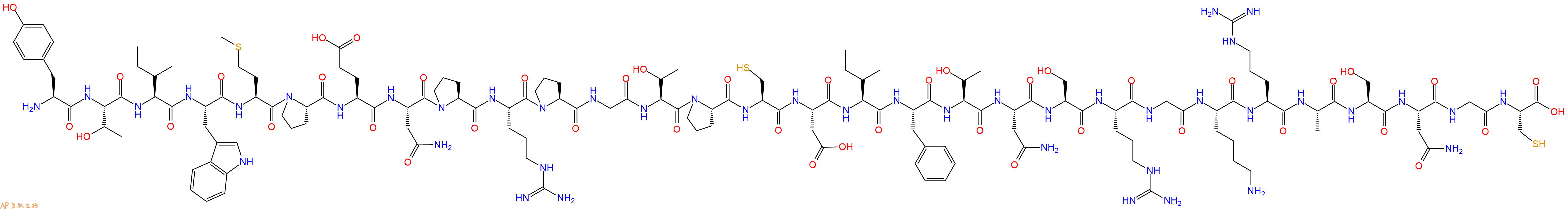 专肽生物产品狂犬病病毒肽RVG29-Cys