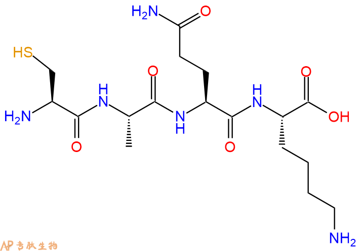 专肽生物产品脱髓鞘区域靶向肽：CAQK peptide2088281-24-5