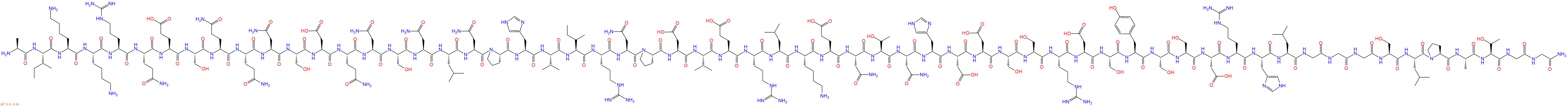 专肽生物产品Ala-Ile-Lys-Lys-Arg-Gln-Glu-Ser-Gln-Gln-Asn-Ser-As