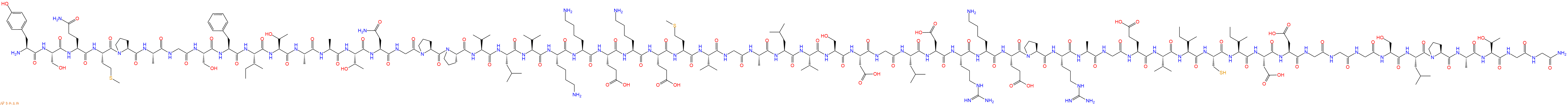 专肽生物产品Tyr-Ser-Gln-Met-Pro-Ala-Gly-Ser-Phe-Ile-Thr-Ala-Al