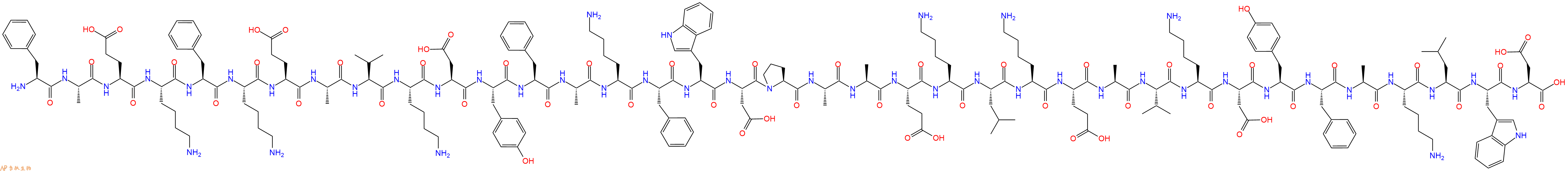 PheAlaGluLysPheLysGluAlaValLysAspTyrPh_H2NPheAlaGluLys PheAlaGluLysPheLysGluAlaValLysAspTyrPh_H2NPheAlaGluLys