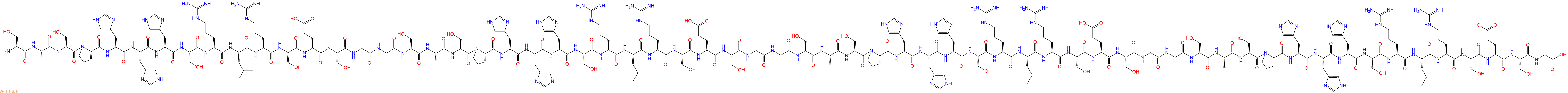 专肽生物产品Ser-Ala-Ser-Pro-His-His-His-Ser-Arg-Leu-Arg-Ser-Gl