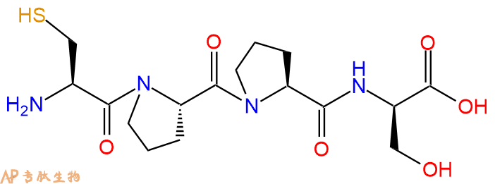 专肽生物产品四肽Cys-Pro-Pro-DSer
