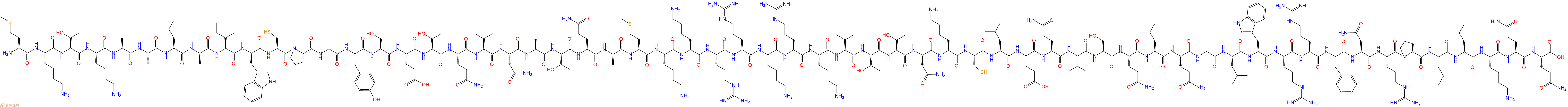 专肽生物产品Met-Lys-Thr-Lys-Ala-Ala-Leu-Ala-Ile-Trp-Cys-Pro-Gl