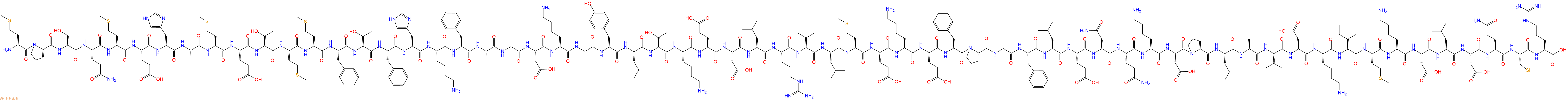 专肽生物产品Met-Pro-Ser-Gln-Met-Glu-His-Ala-Met-Glu-Thr-Met-Me