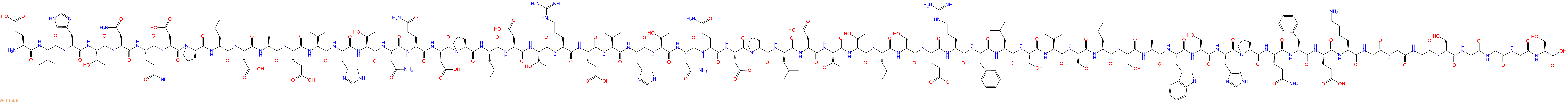专肽生物产品Glu-Val-His-Thr-Asn-Gln-Asp-Pro-Leu-Asp-Ala-Glu-Va