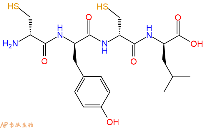 专肽生物产品四肽DCys-DTyr-DCys-DLeu