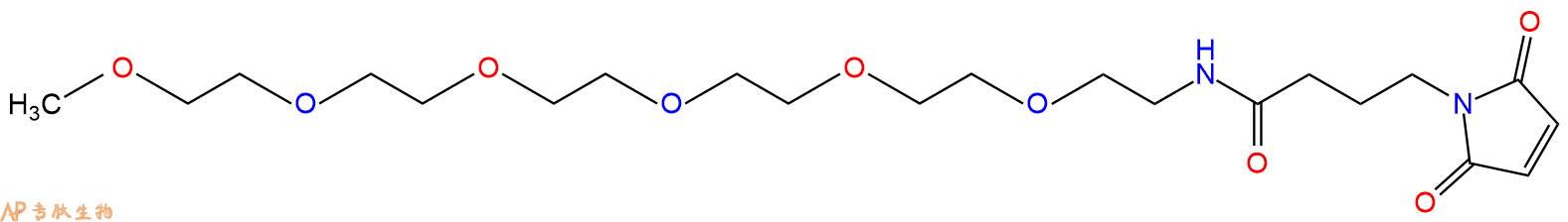 专肽生物产品mPEG6-Maleimide1644231-07-1