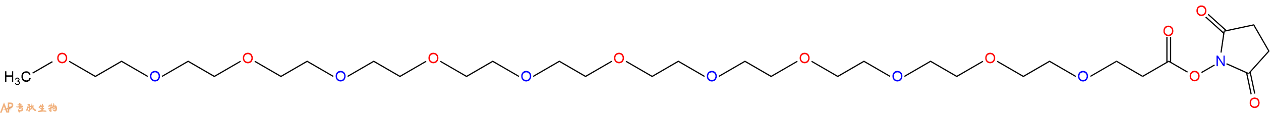 专肽生物产品mPEG12-NHS Ester174569-25-6