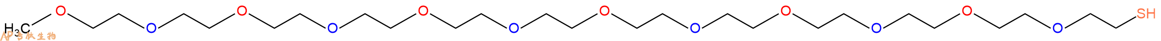专肽生物产品mPEG12-thiol134874-49-0