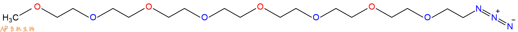 专肽生物产品mPEG8-azide869718-80-9
