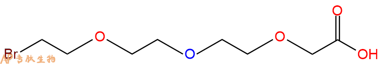 专肽生物产品Bromo-PEG3-acetic acid1346502-15-5