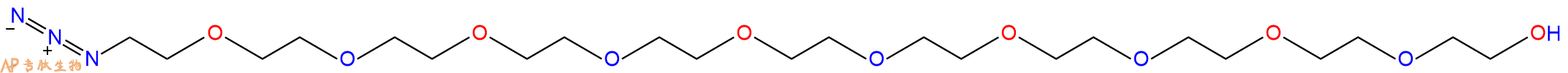 专肽生物产品Azido-PEG11-alcohol