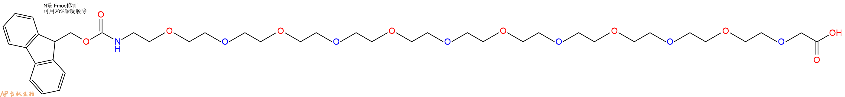 专肽生物产品Fmoc-PEG12-acetic acid675606-79-8