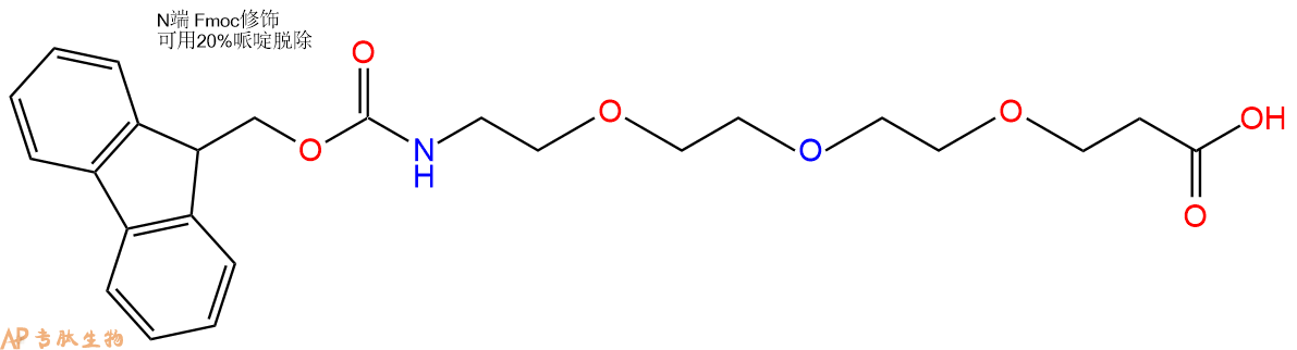 专肽生物产品Fmoc-PEG3-propionic acid867062-95-1