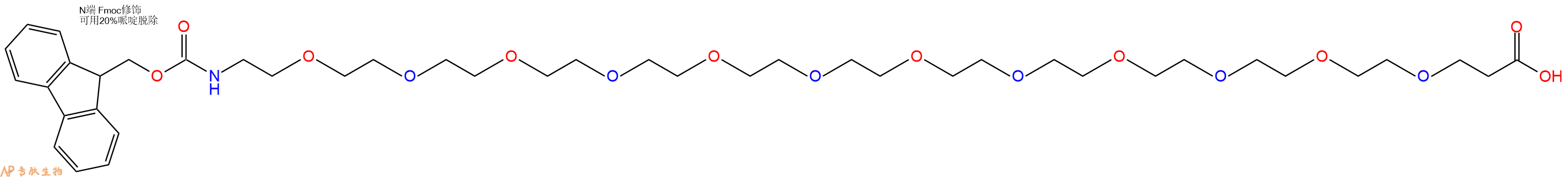 专肽生物产品Fmoc-PEG12-propionic acid756526-01-9