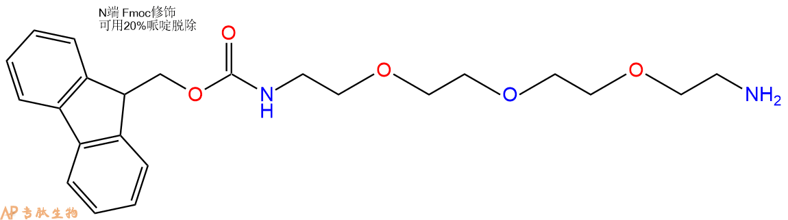 专肽生物产品Fmoc-PEG3-amine(HCl salt)906079-91-2