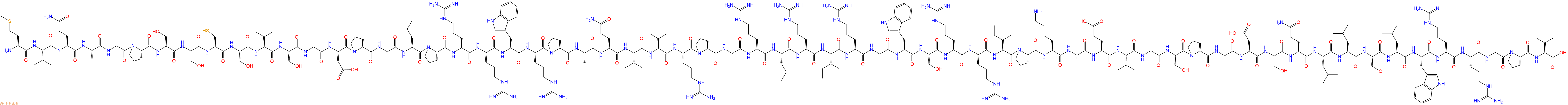 专肽生物产品Met-Val-Gln-Ala-Gly-Pro-Ser-Ser-Cys-Ser-Ile-Se