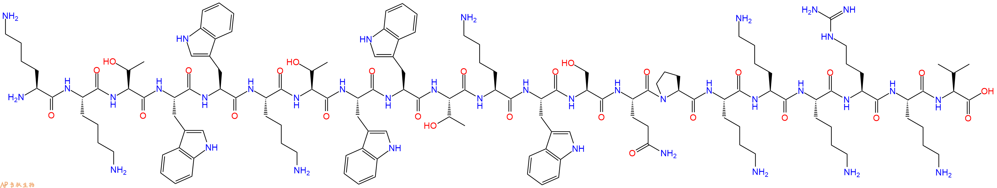 专肽生物产品细胞穿膜肽Pep-1-K