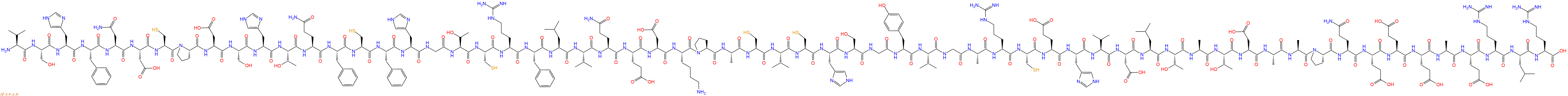 专肽生物产品Val-Ser-His-Phe-Asn-Asp-Cys-Pro-Asp-Ser-His-Th