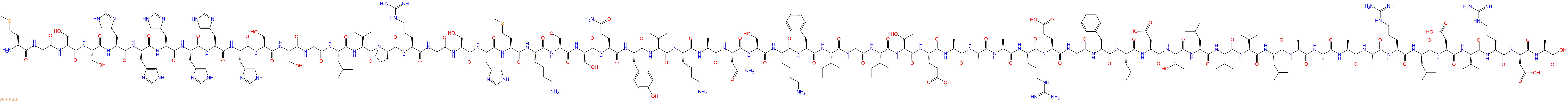 专肽生物产品Met-Gly-Ser-Ser-His-His-His-His-His-His-Ser-Se