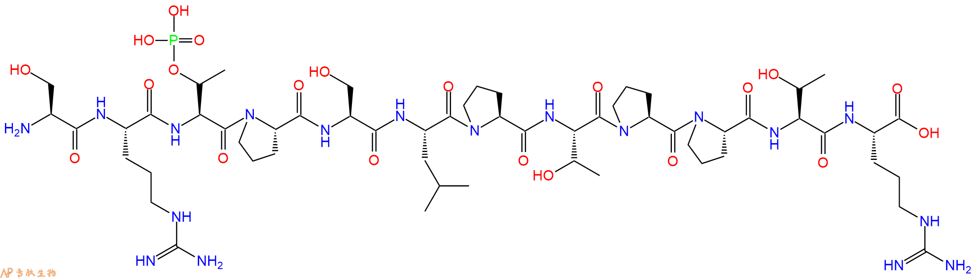 专肽生物产品十二肽SR-pT-PSLPTPPTR