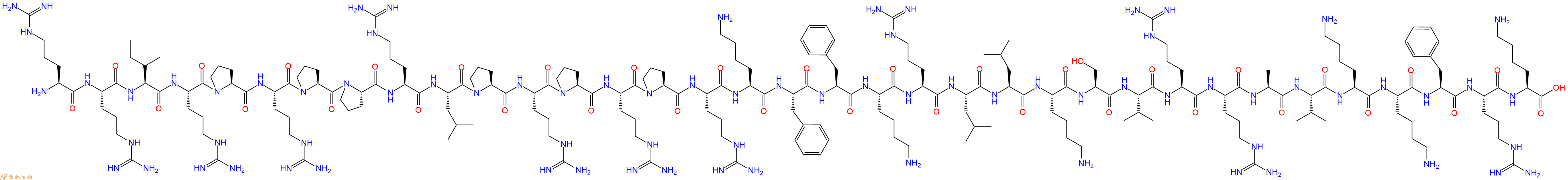 专肽生物产品Arg-Arg-Ile-Arg-Pro-Arg-Pro-Pro-Arg-Leu-Pro-Ar