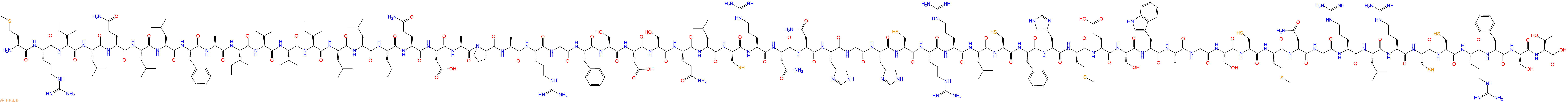 专肽生物产品Met-Arg-Ile-Leu-Gln-Leu-Leu-Phe-Ala-Ile-Val-Va
