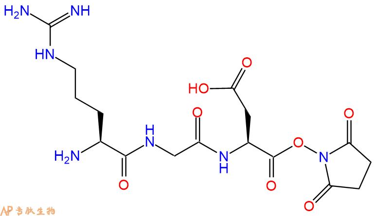 专肽生物产品三肽Arg-Gly-Asp-NHS