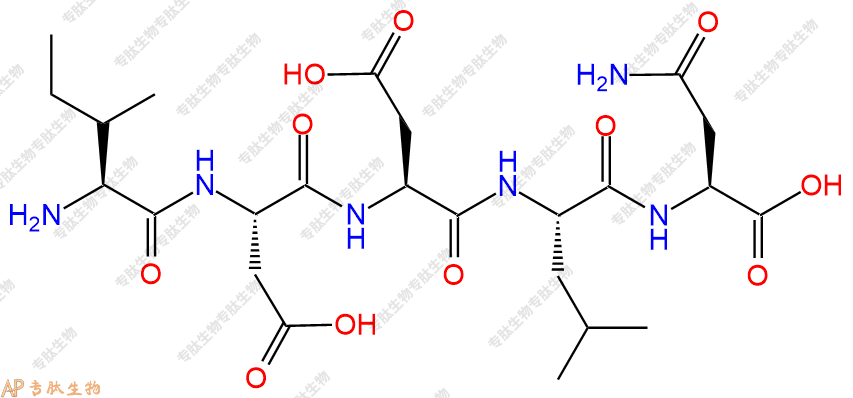 专肽生物产品五肽Ile-Asp-Asp-Leu-Asn