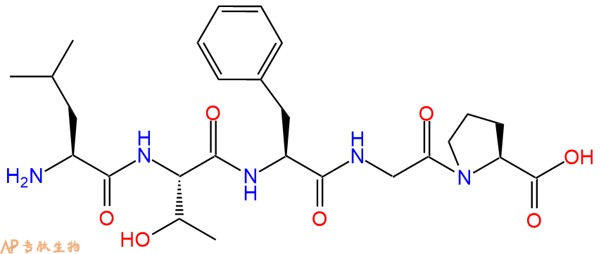 专肽生物产品五肽Leu-Thr-Phe-Gly-Pro