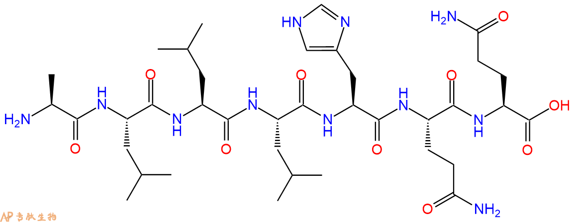 专肽生物产品七肽ALLLHQQ
