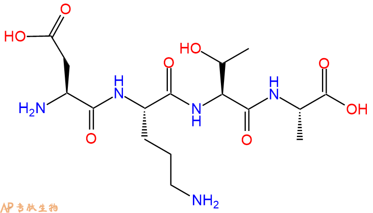 专肽生物产品四肽Asp-Orn-Thr-Ala