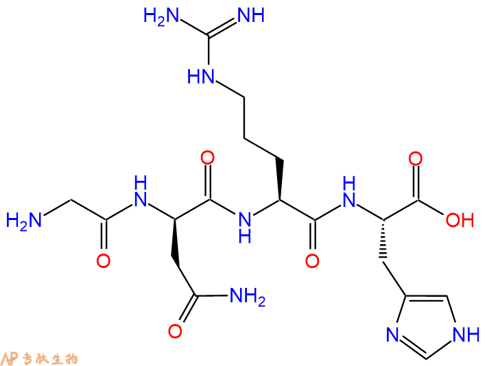 专肽生物产品四肽Gly-DAsn-Arg-His